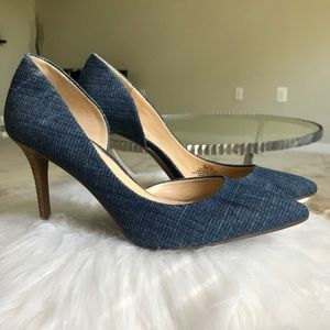 Denim Heels